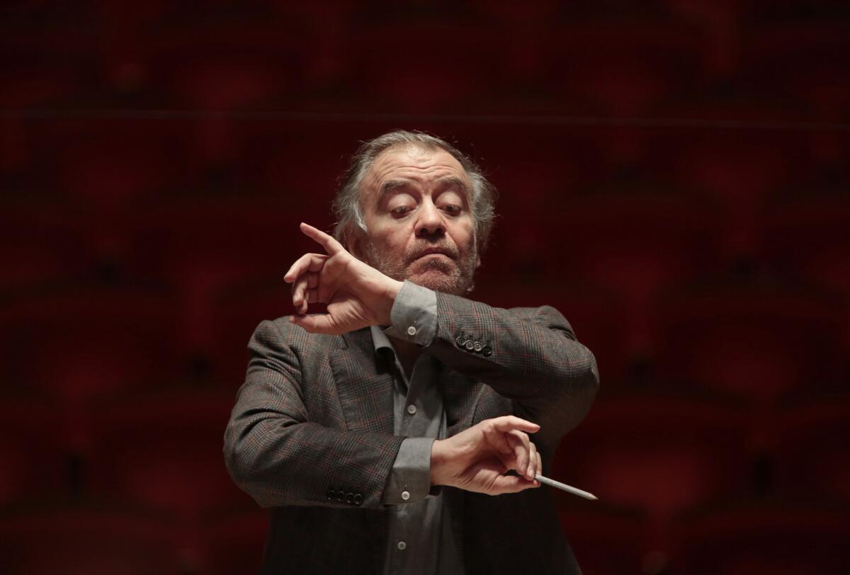Valery Gergiev conducting