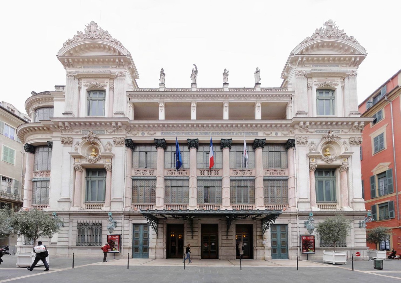The exterior of the Opéra de Nice