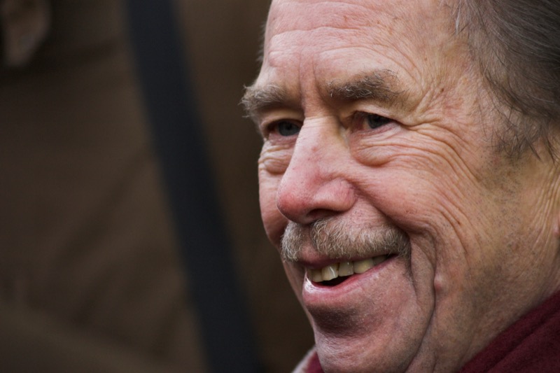 Václav Havel, first President of the Czech Republic and the man who chose to gift a Kraslice-made tenor saxophone to Bill Clinton in 1994